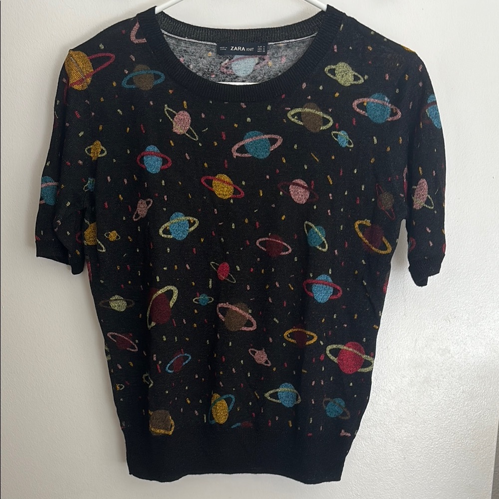 Zara Cosmic Knit Top
